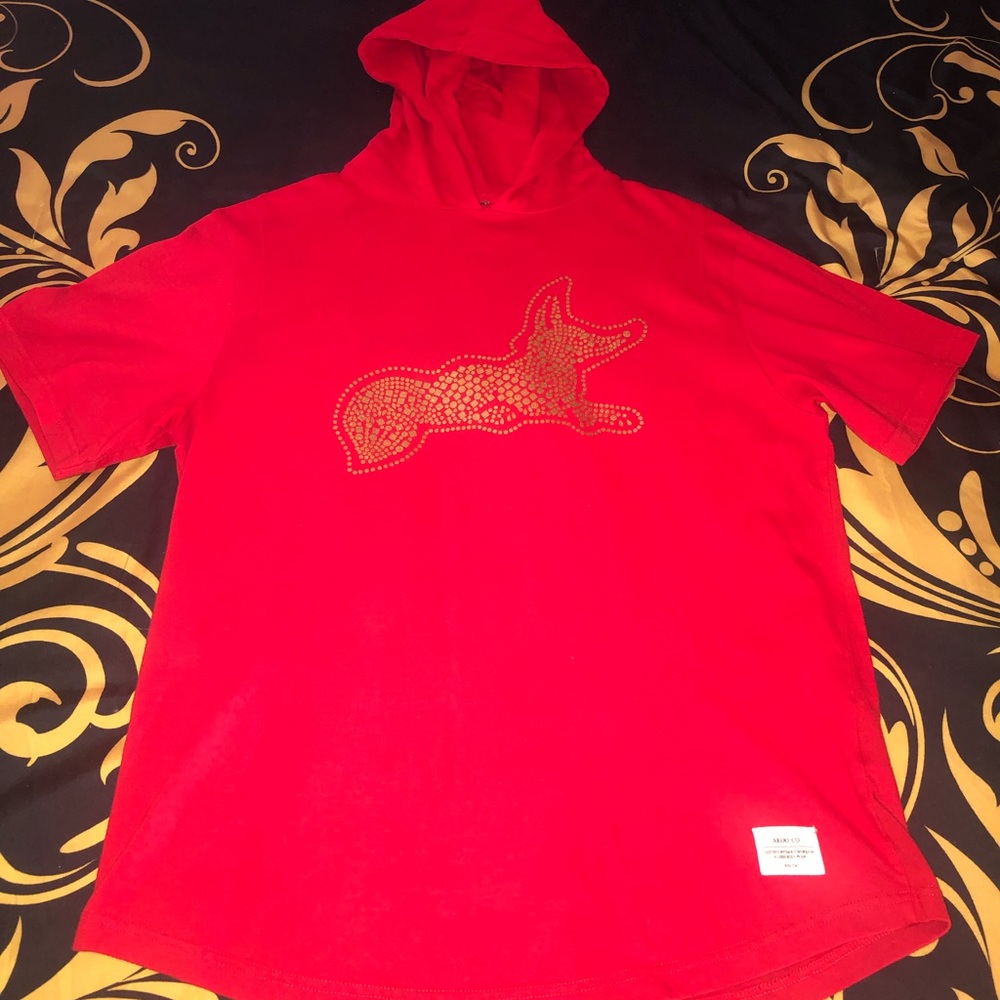 Akoo Tee/Shirt Hood Size L